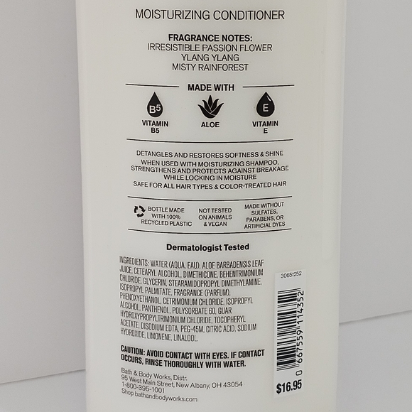 Bath & Body Works Shampoo & Conditioner Set Tropidelic Tropical Floral NWT - Picture 3 of 4